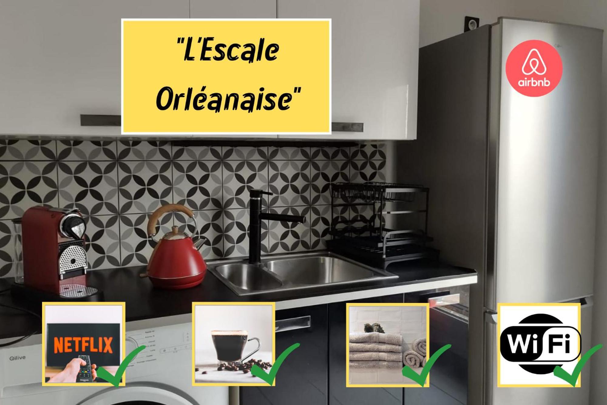 L'Escale Orleanaise Apartment Luaran gambar
