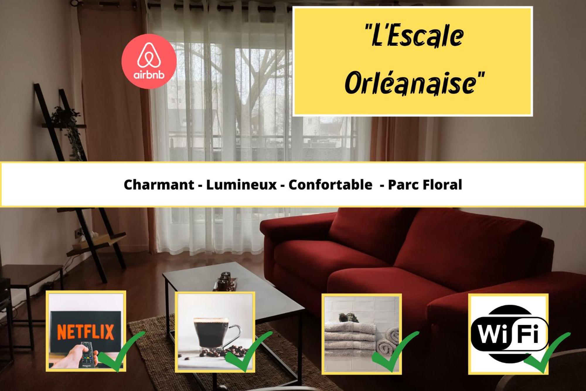 L'Escale Orleanaise Apartment Luaran gambar